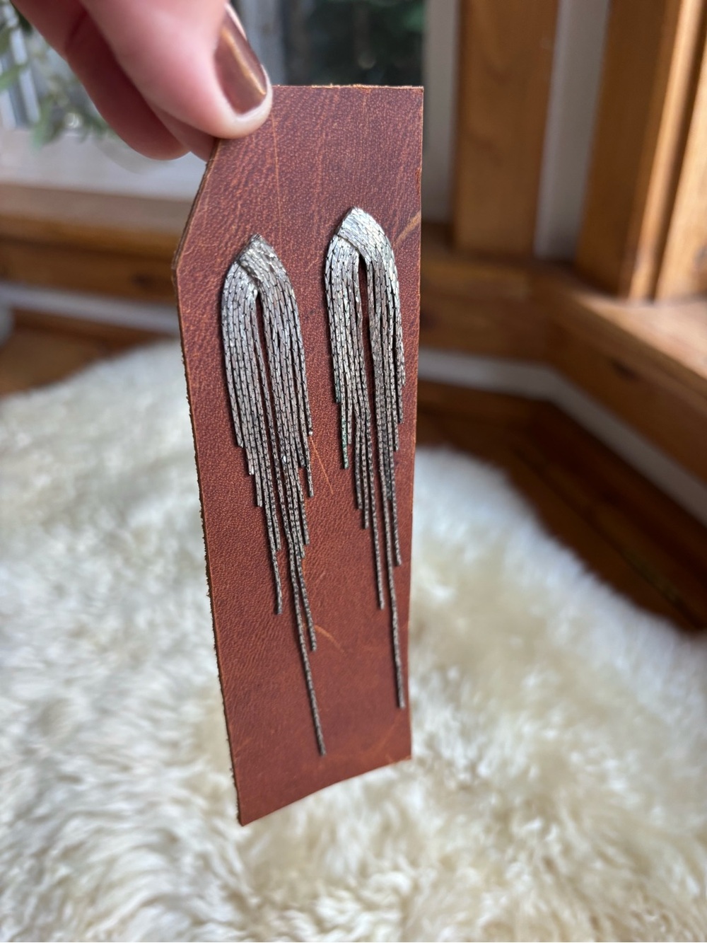 Vintage 80’s Silver Earrings